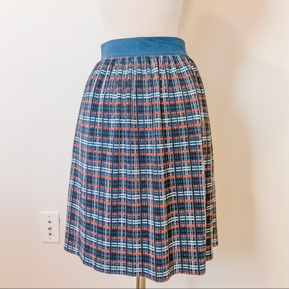 NBW NOISY MAY Fun Plaid Pleated Skirt - Picture 9 of 11